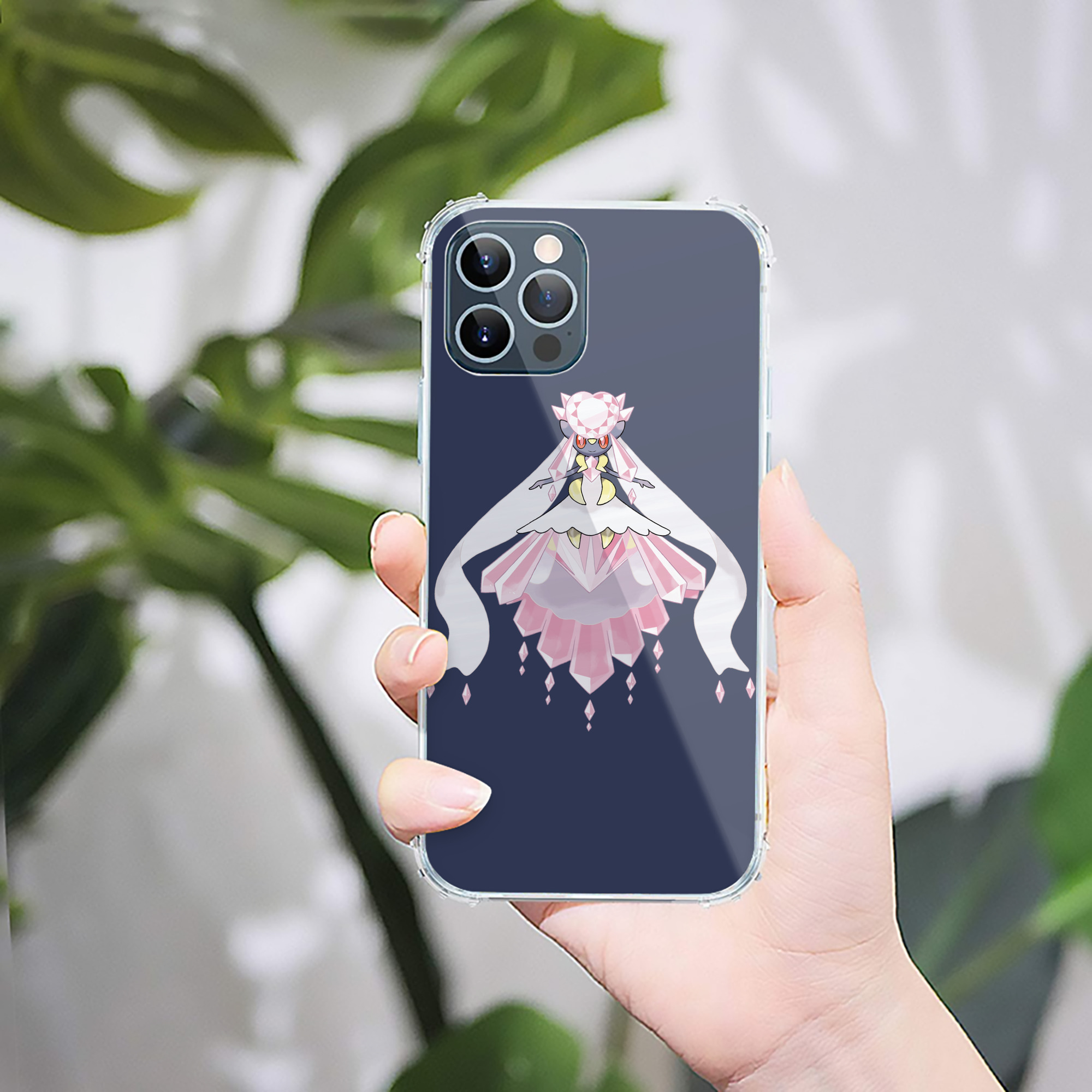 （画像用） ポケットモンスター Pokémon 【iPhone 12シリーズ対応】透明スマホケース（クリアソフトケース）